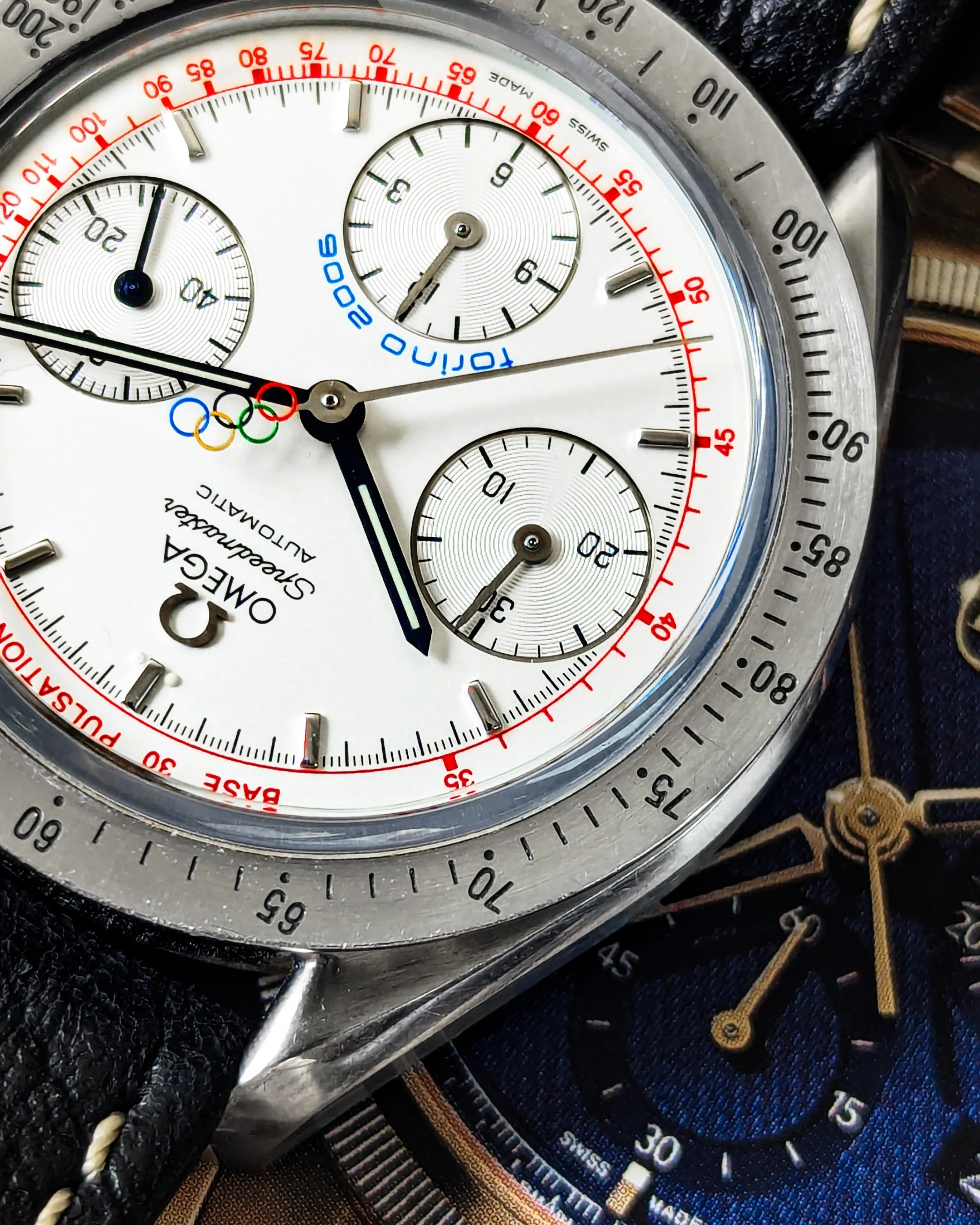 Omega Speedmaster 3538.30: Torino 2006 Olympics Tribute – Veteran