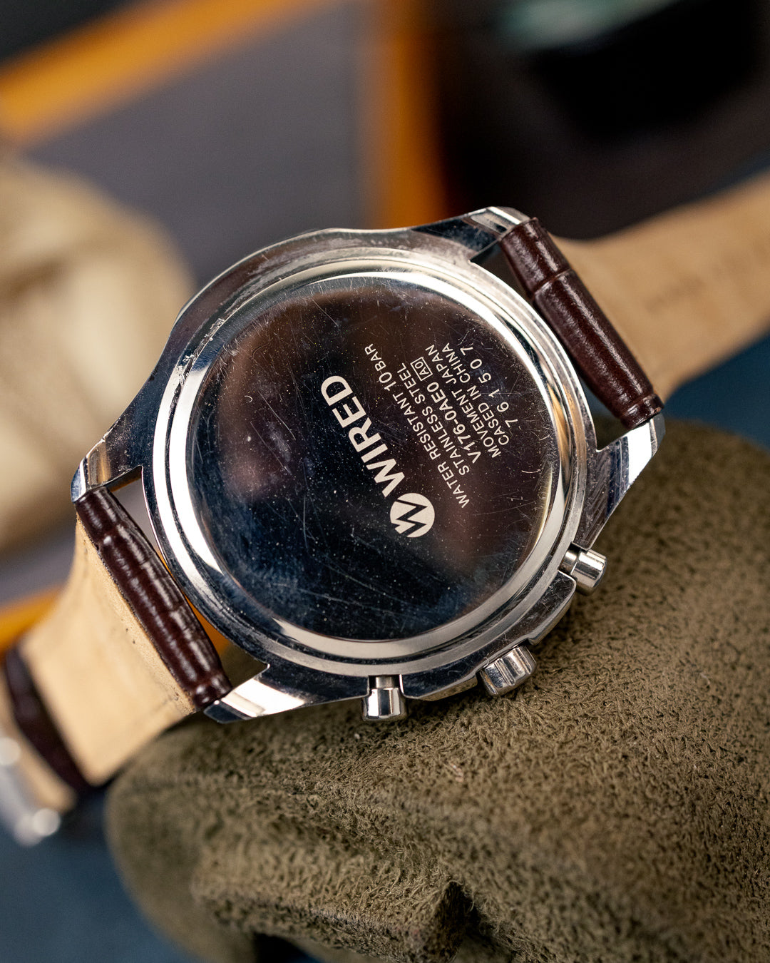 Seiko Wired - Solar Chronograph Sunburst Royal Blue - V176-0AE0