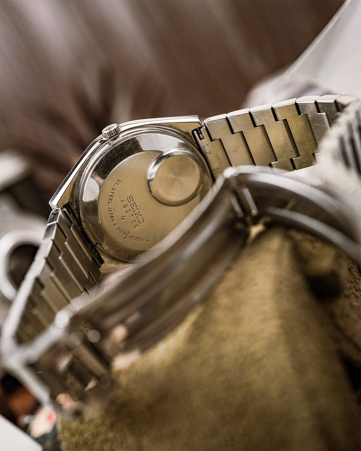 Seiko - Quartz QR Olive Sunburst - 3863-8020