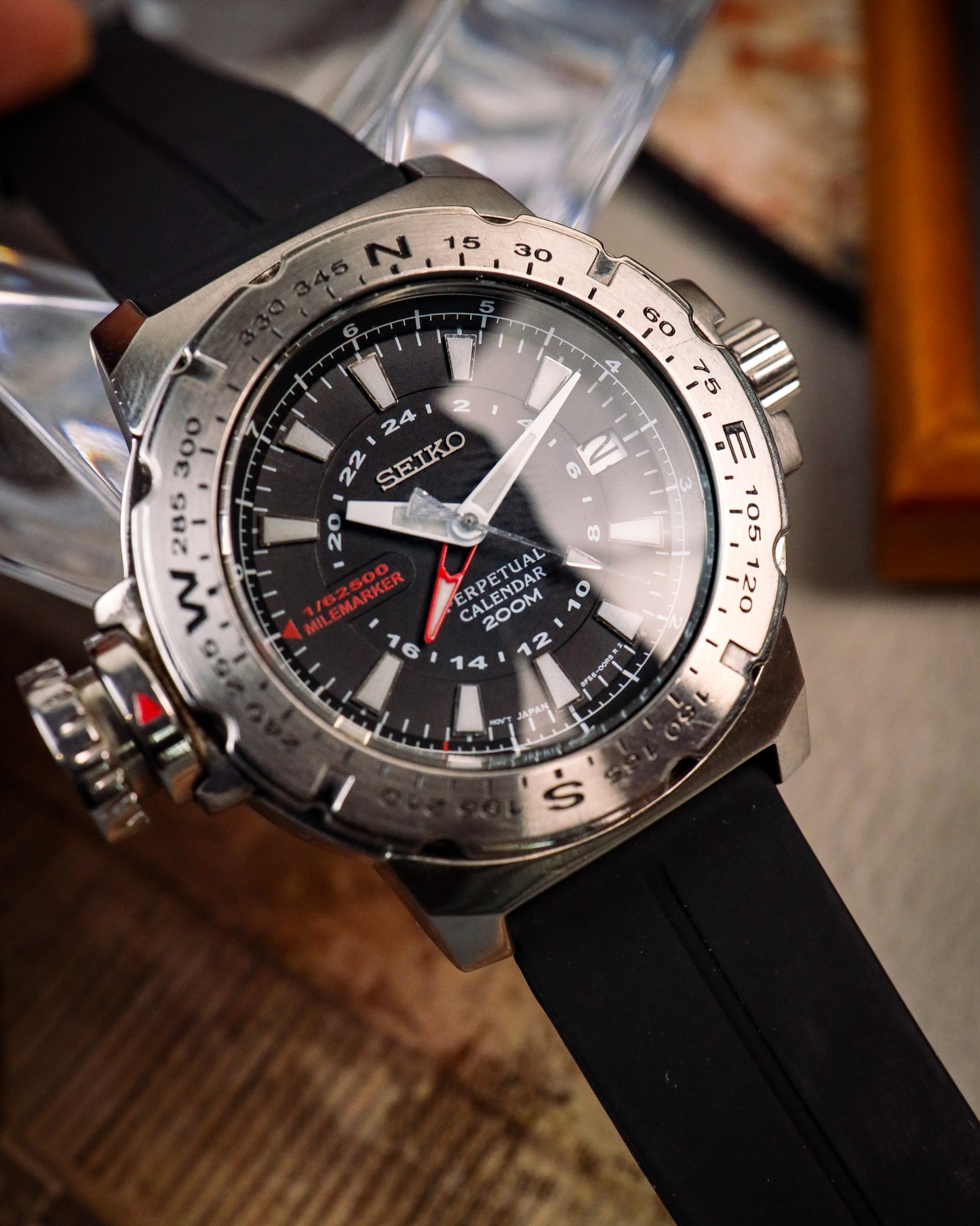 Seiko - Prospex Landrek Milemarker GMT - 8F56-00L0