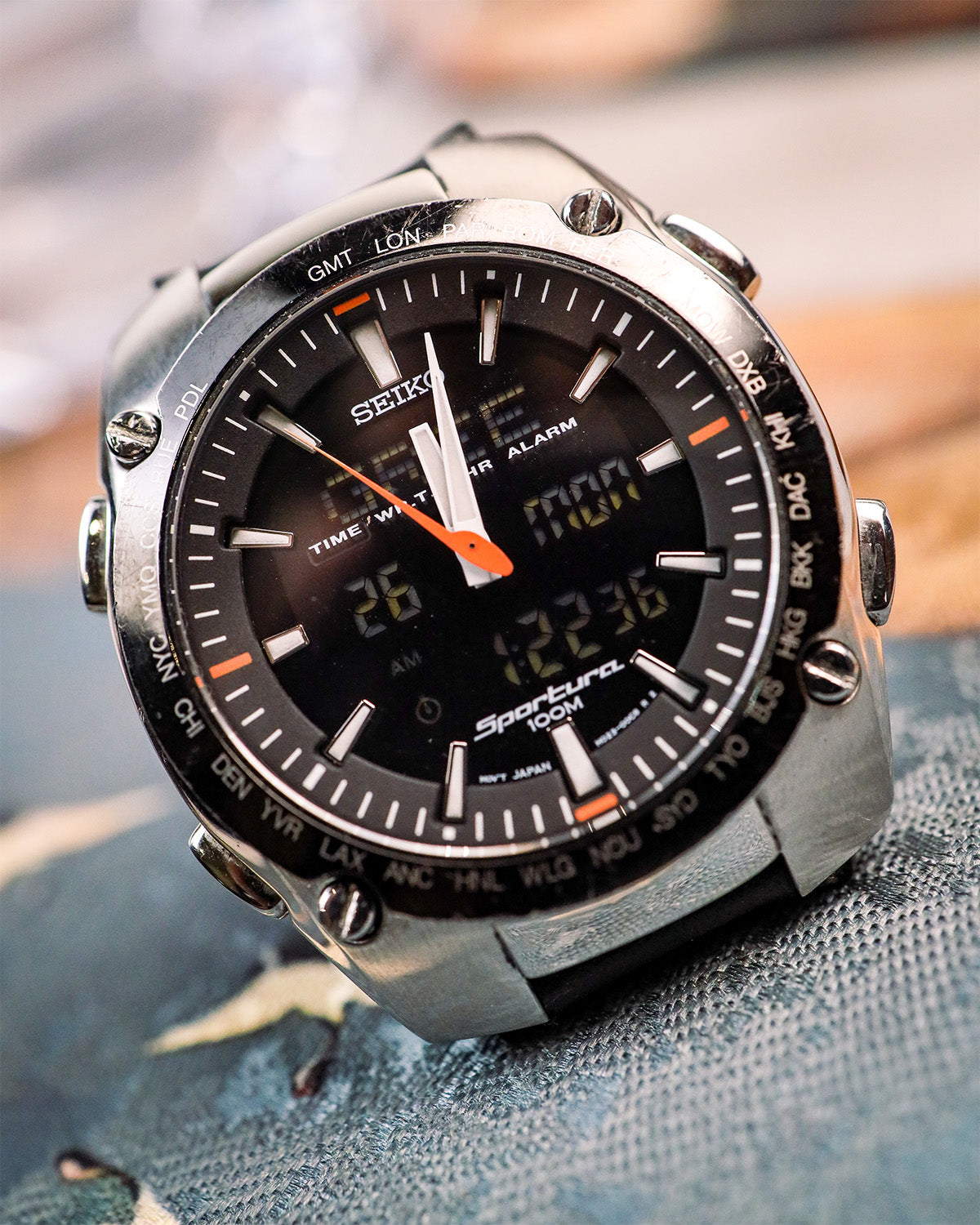 Seiko - Sportura World Time Ana-Digi - H023-00C0