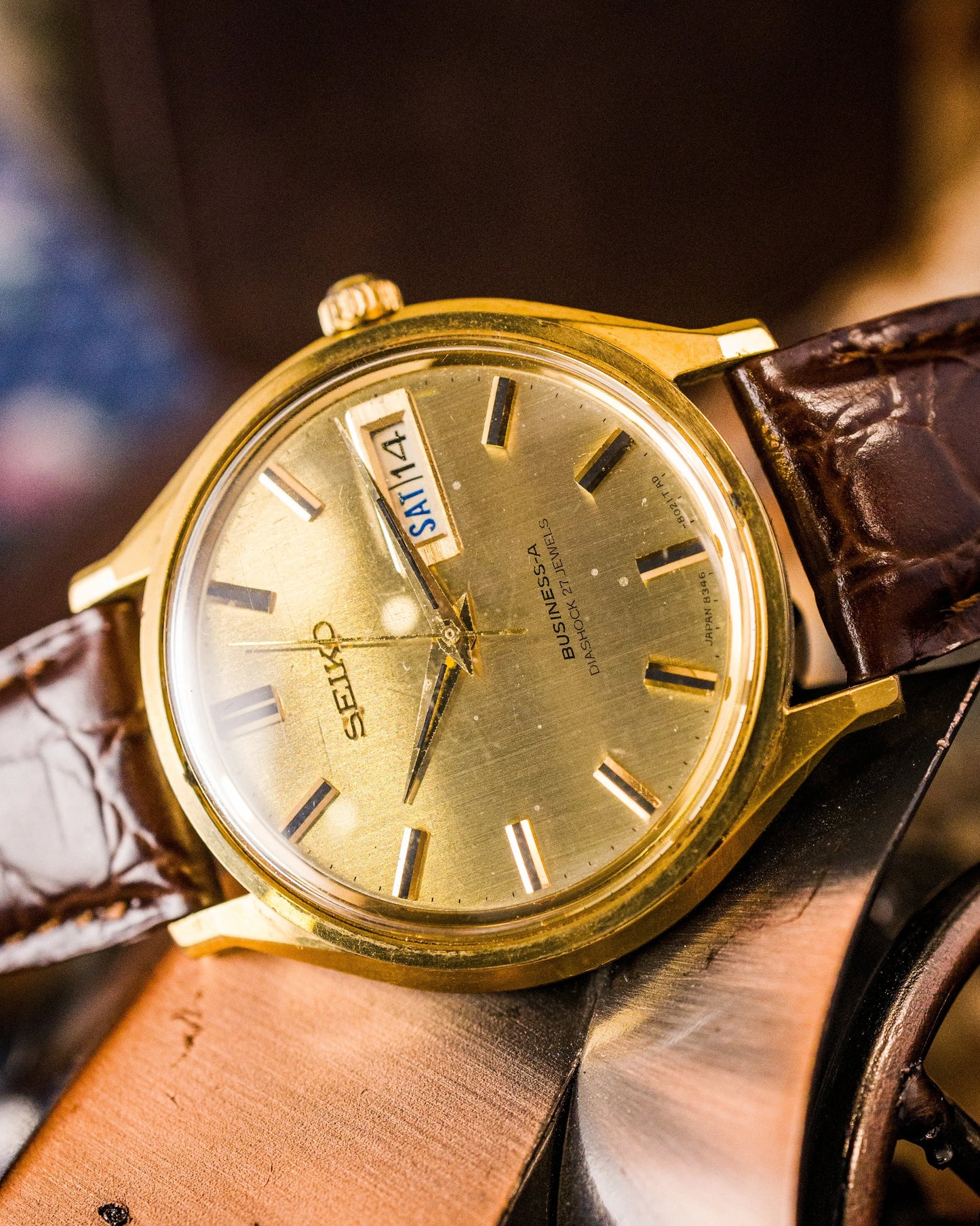 Seiko - Business-A Diashock 27 Jewels - 8346-8000