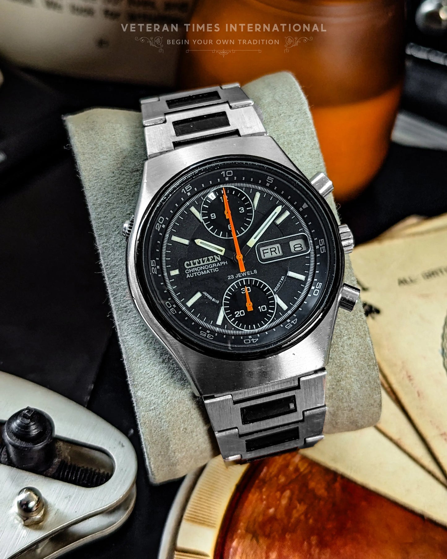 Citizen Spider Automatic Chronograph-4-901045 TA
