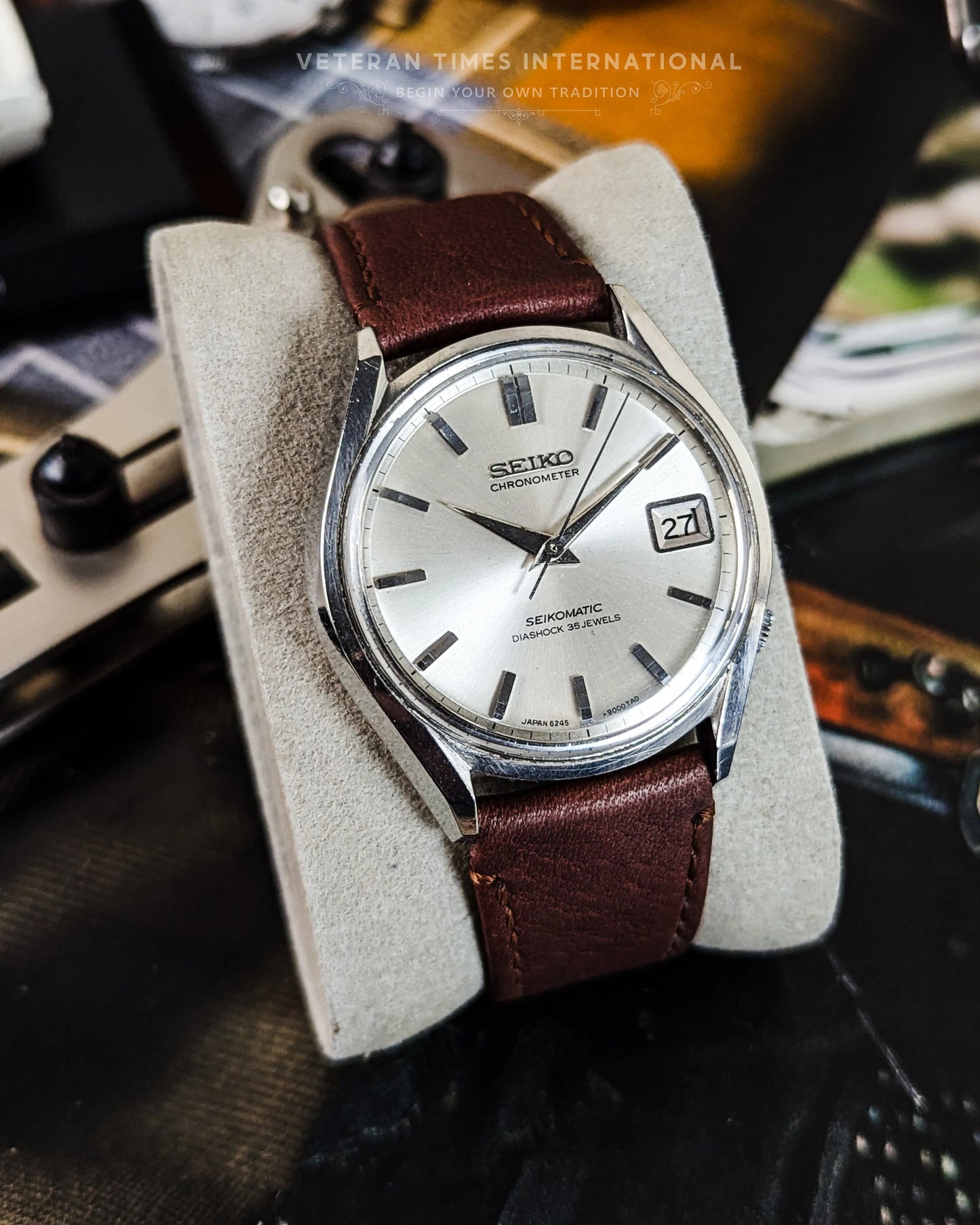Seiko Seikomatic Diashock - 6245-9000