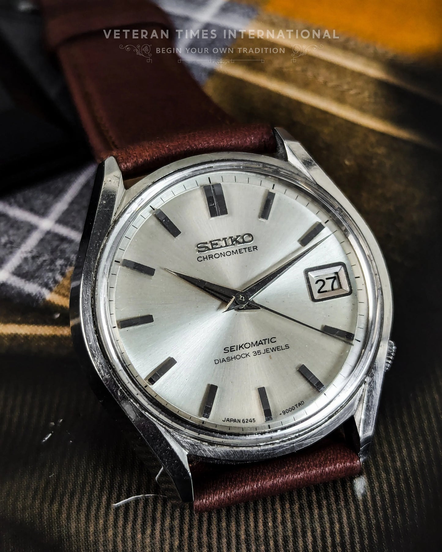 Seiko Seikomatic Diashock - 6245-9000