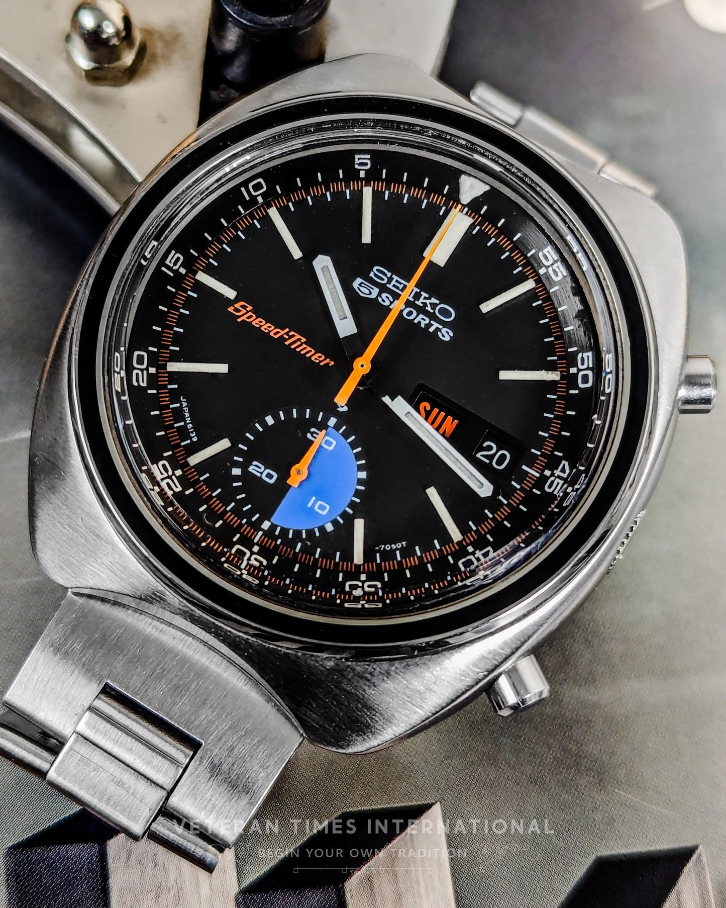 Seiko 5 Speed Timer - 6139-7020