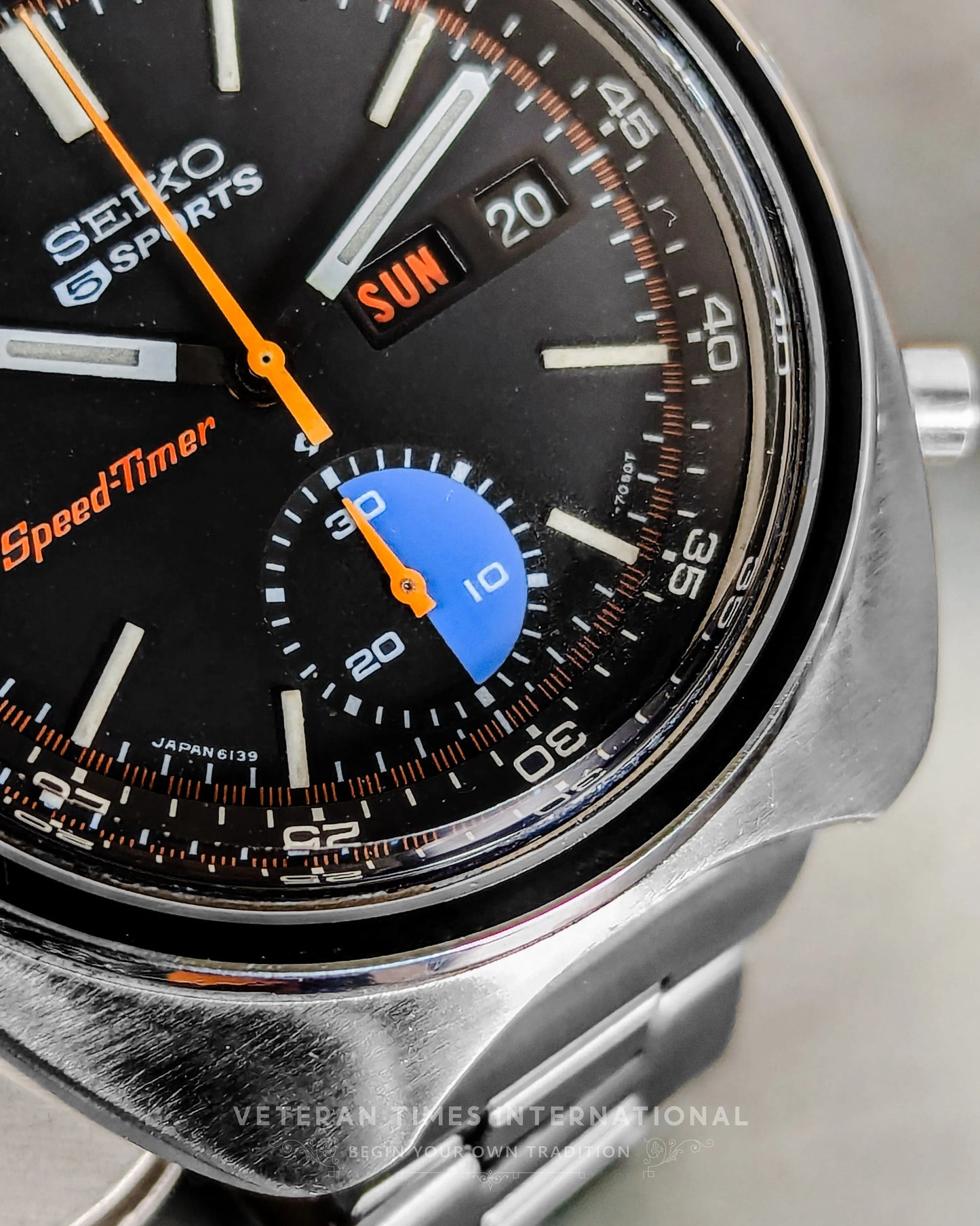 Seiko 5 Speed Timer - 6139-7020
