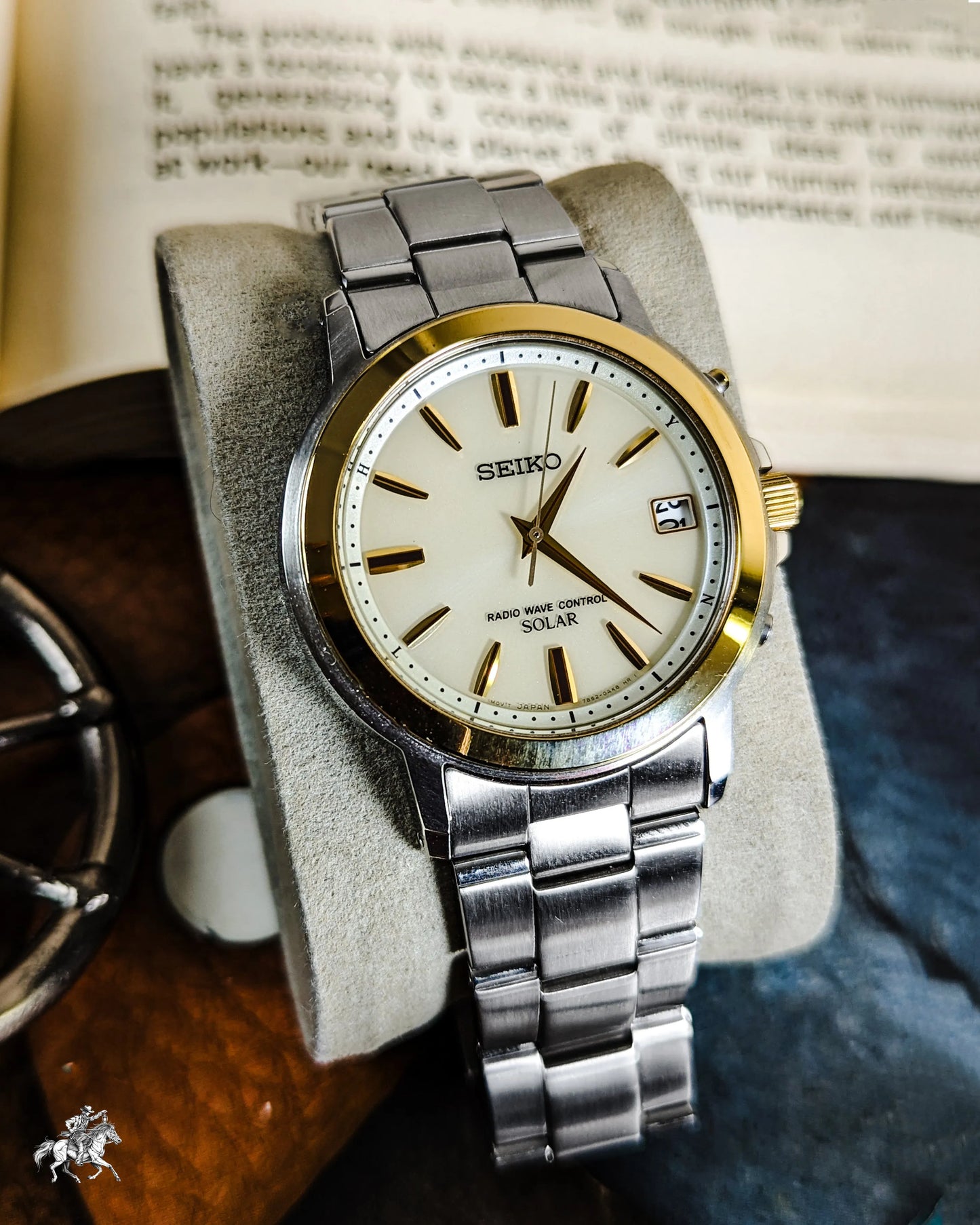 Seiko Radio Solar Watch - 7B52-0AF0