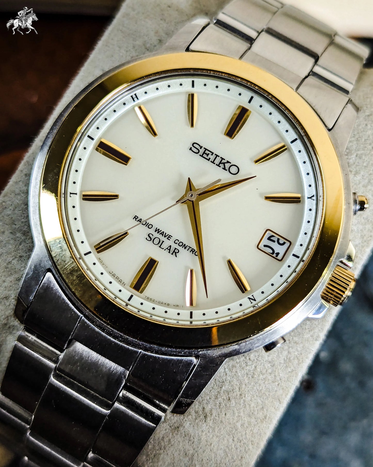 Seiko Radio Solar Watch - 7B52-0AF0