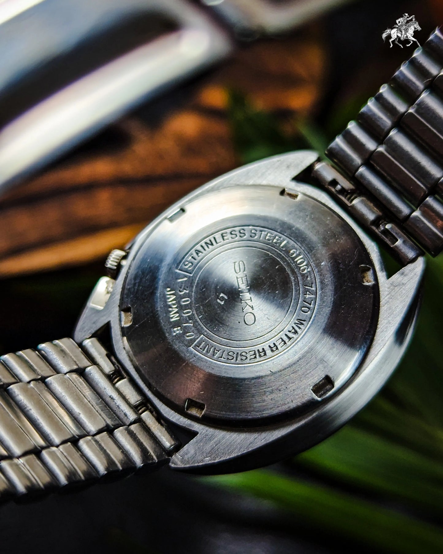 Seiko Actus SS - 6106-7470 - 23J - Black Dial