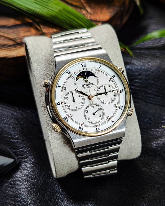 Seiko Cruising Triple Calendar MoonPhase Chrono - 7A48-7000