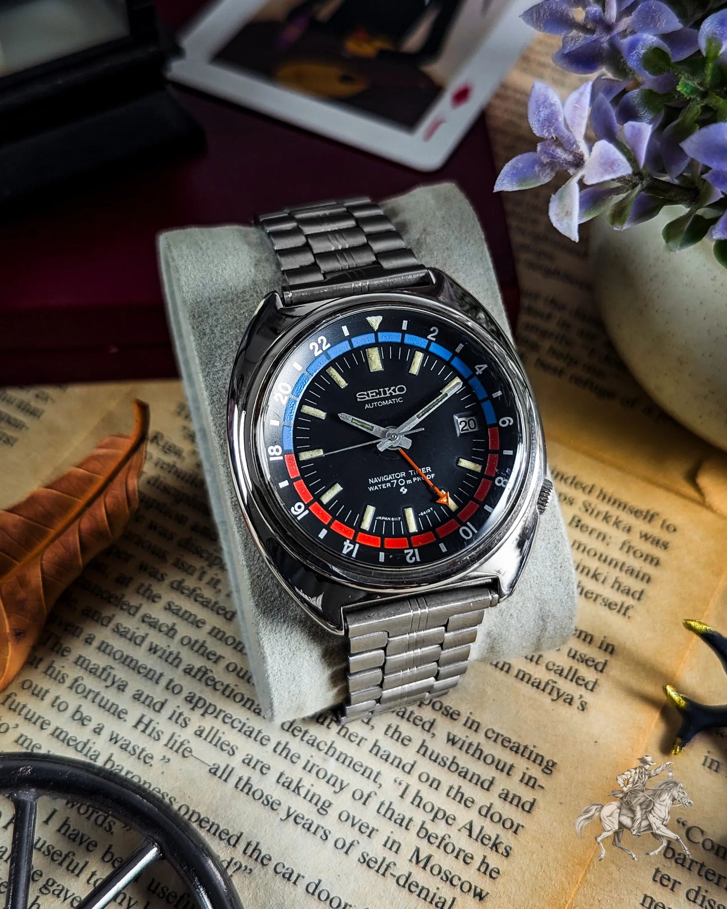 Seiko Pepsi Navigator Timer GMT - 6117-6410