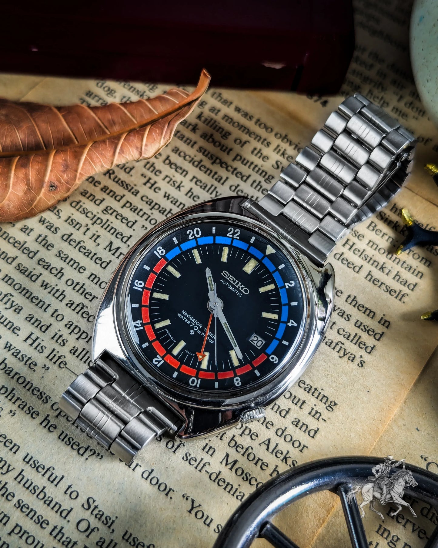 Seiko Pepsi Navigator Timer GMT - 6117-6410