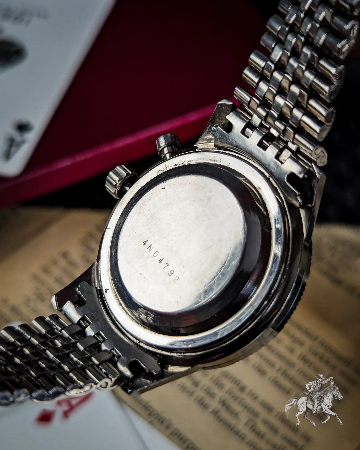 Seiko Mono Pusher Chronograph - 5717-8990