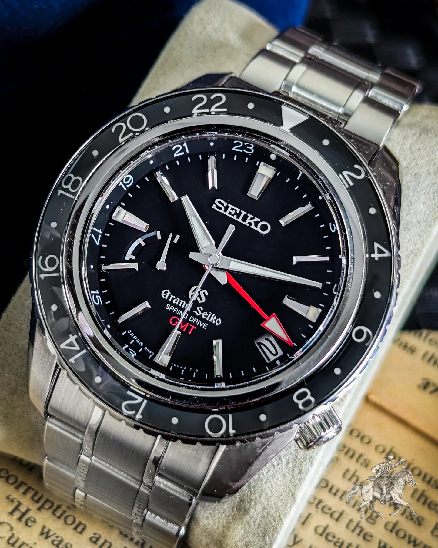 Grand Seiko Spring Drive GMT - 9R66-0AA0 - Full Set