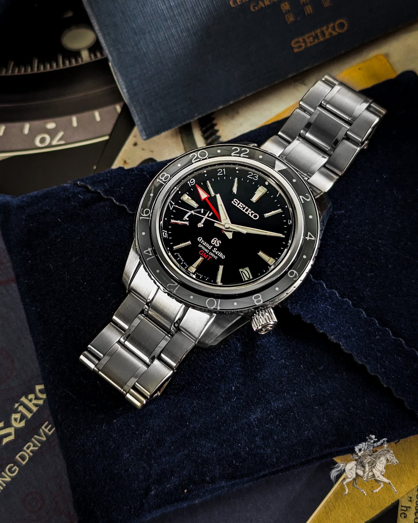 Grand Seiko Spring Drive GMT - 9R66-0AA0 - Full Set