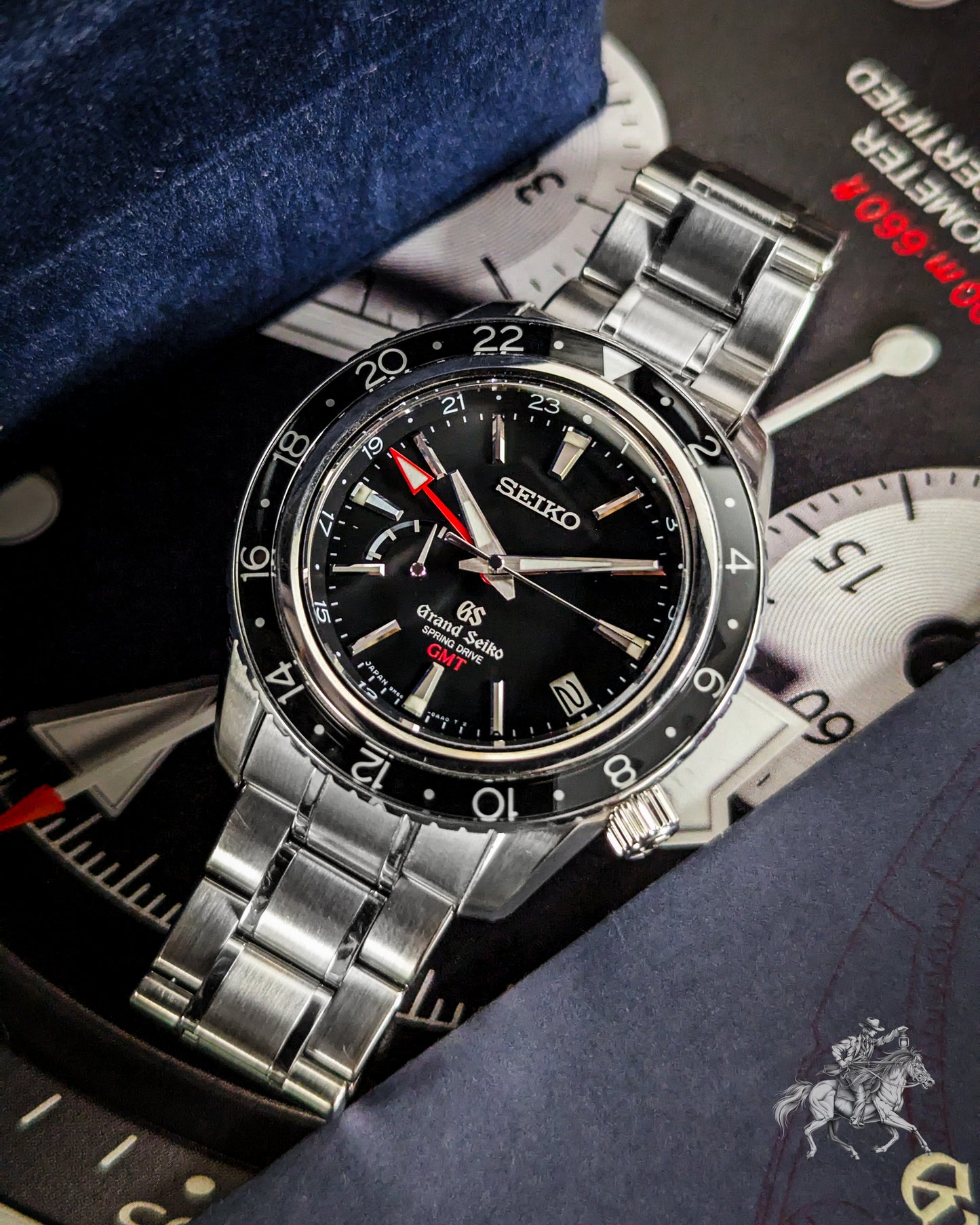 Grand Seiko Spring Drive GMT - 9R66-0AA0 - Full Set