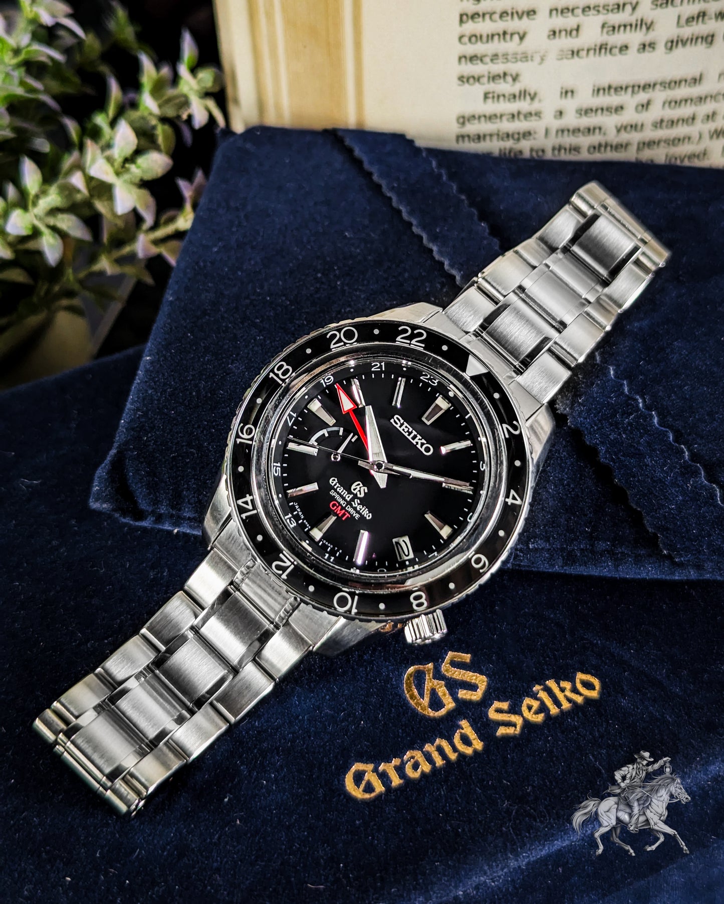 Grand Seiko Spring Drive GMT - 9R66-0AA0 - Full Set