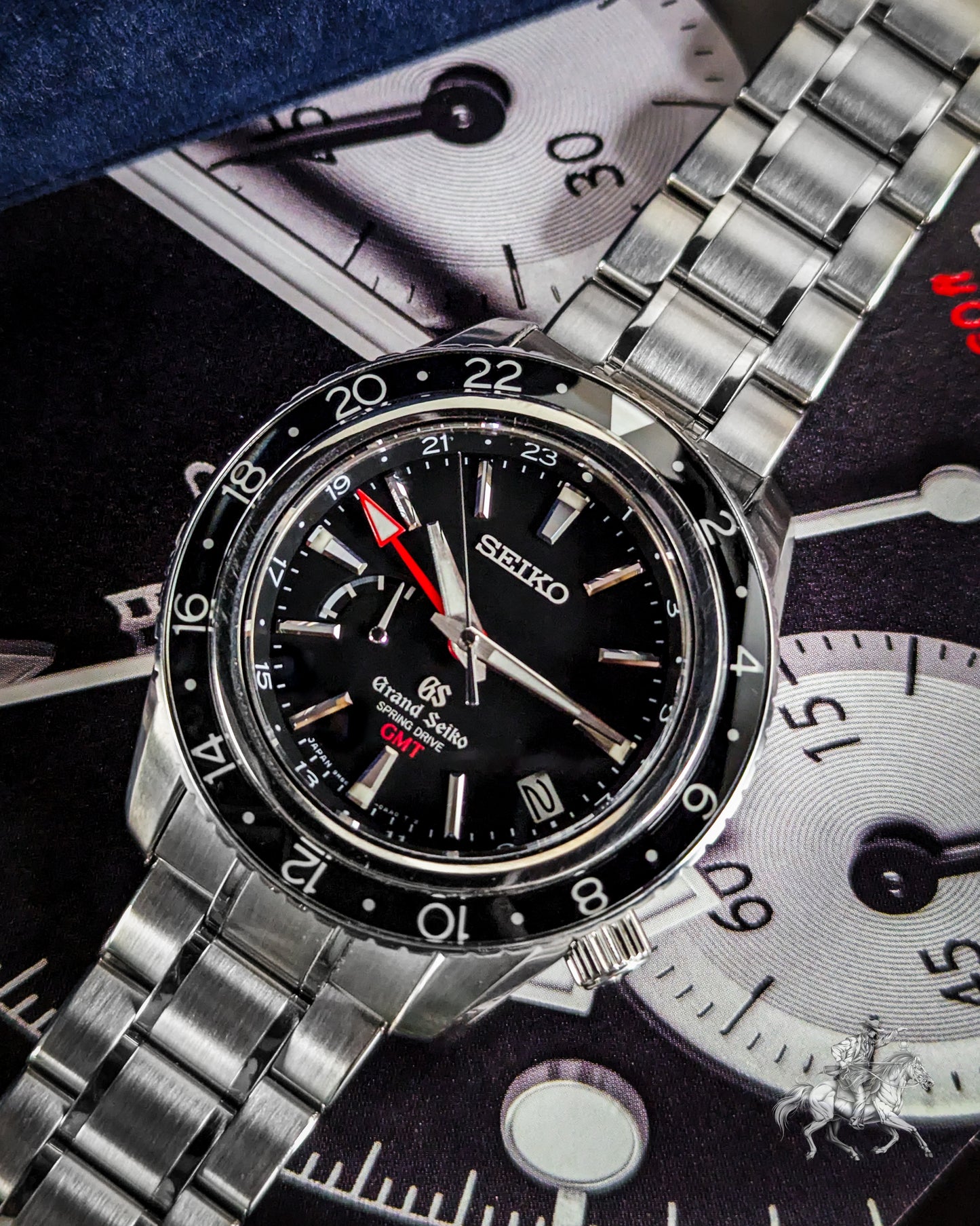 Grand Seiko Spring Drive GMT - 9R66-0AA0 - Full Set