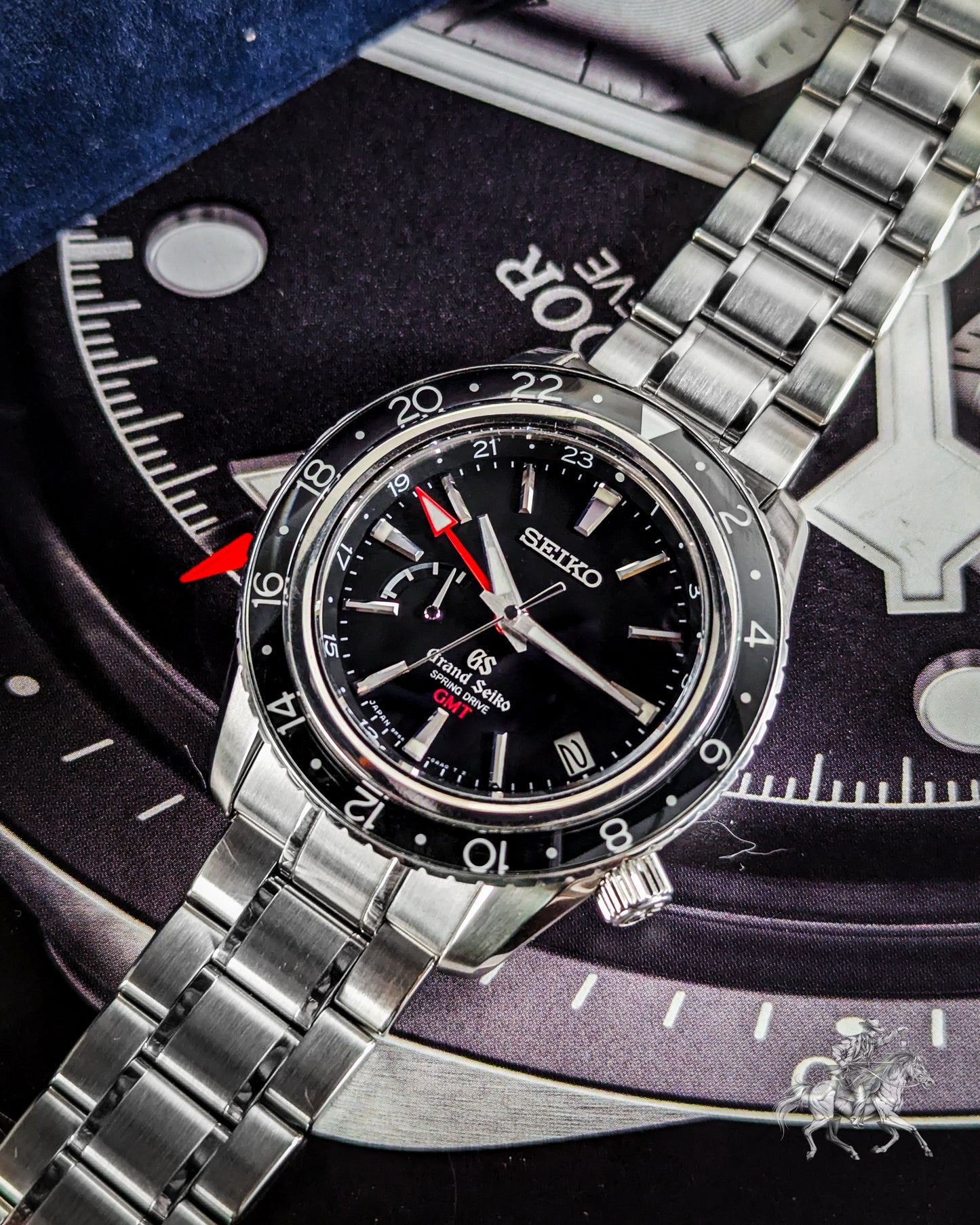 Grand Seiko Spring Drive GMT - 9R66-0AA0 - Full Set