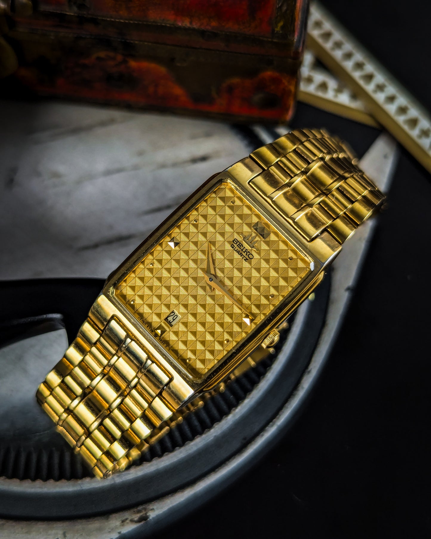 Seiko Golden Tank - 5Y39-5170