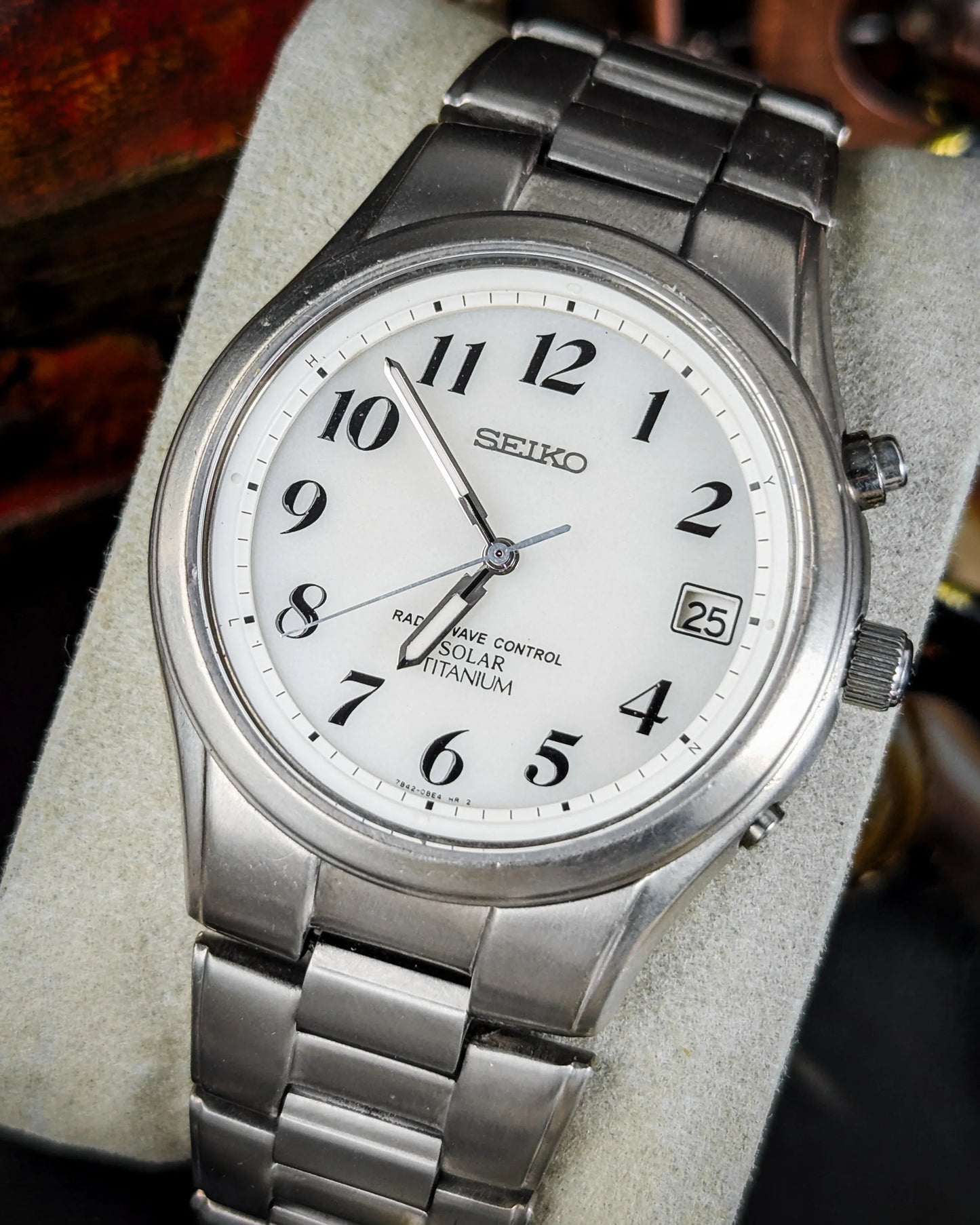 Seiko Radio Solar Watch - 7B42-0AN0