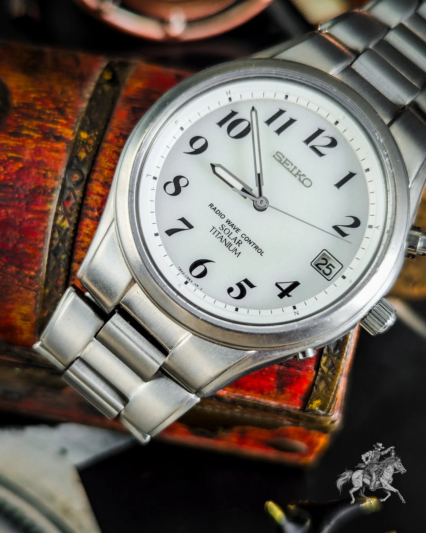 Seiko Radio Solar Watch - 7B42-0AN0