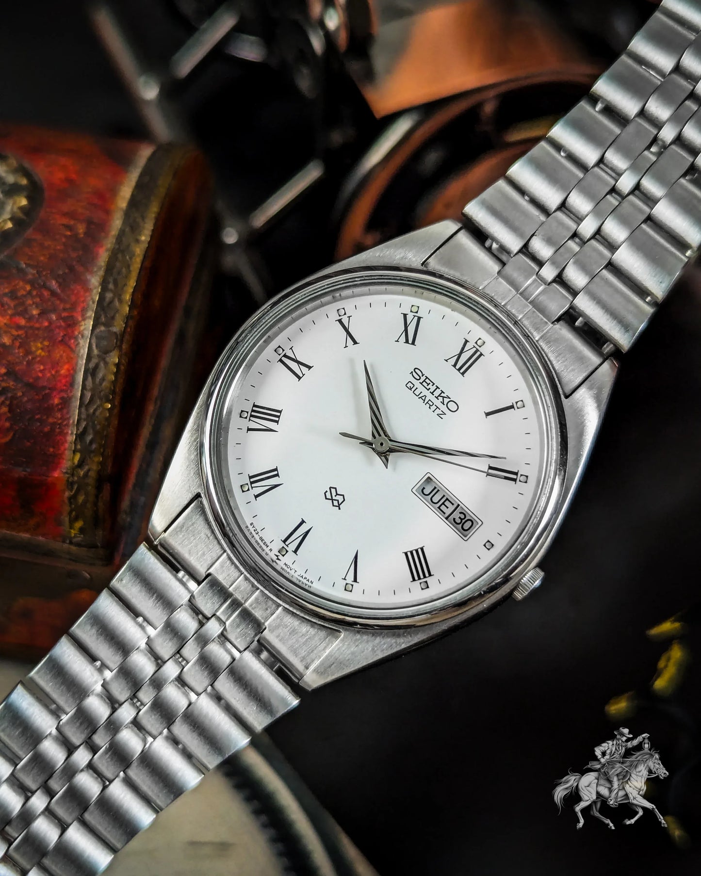 Seiko Quartz SQ - 5Y23-8A11