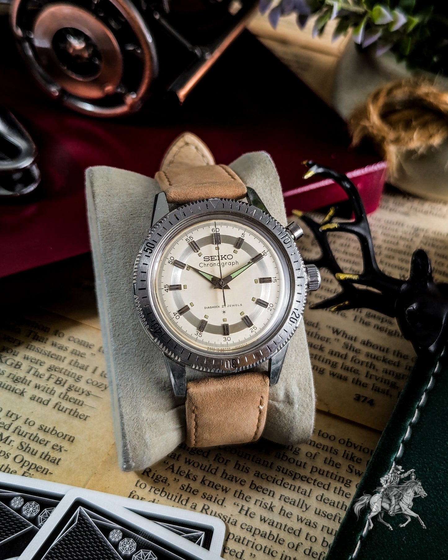 Seiko Crown Chronograph - 5717-8990