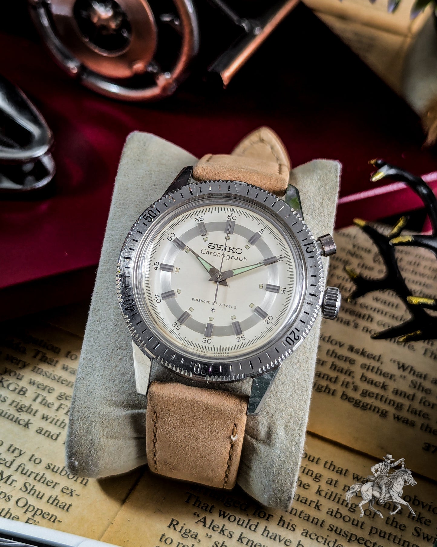 Seiko Crown Chronograph - 5717-8990