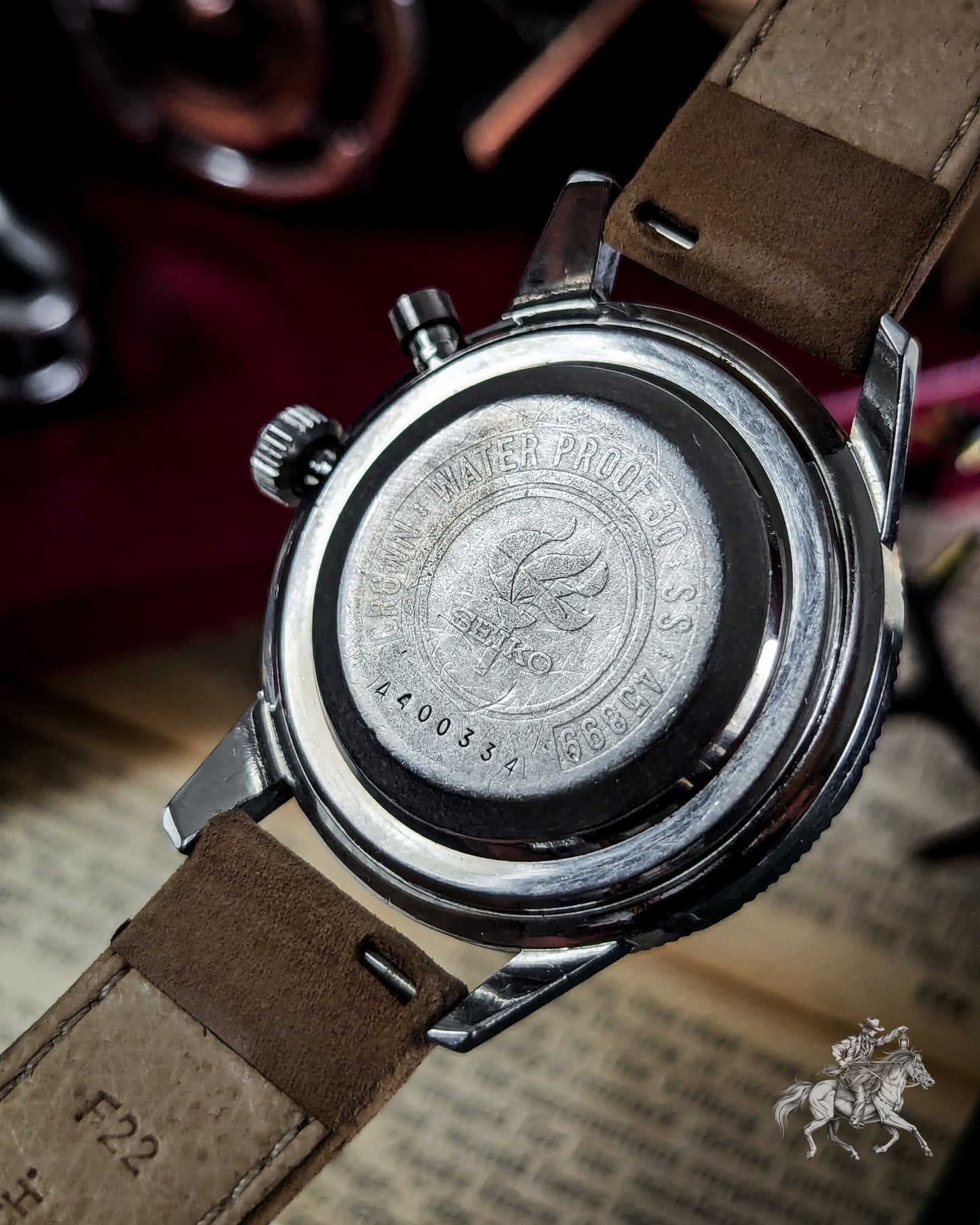 Seiko Crown Chronograph - 5717-8990