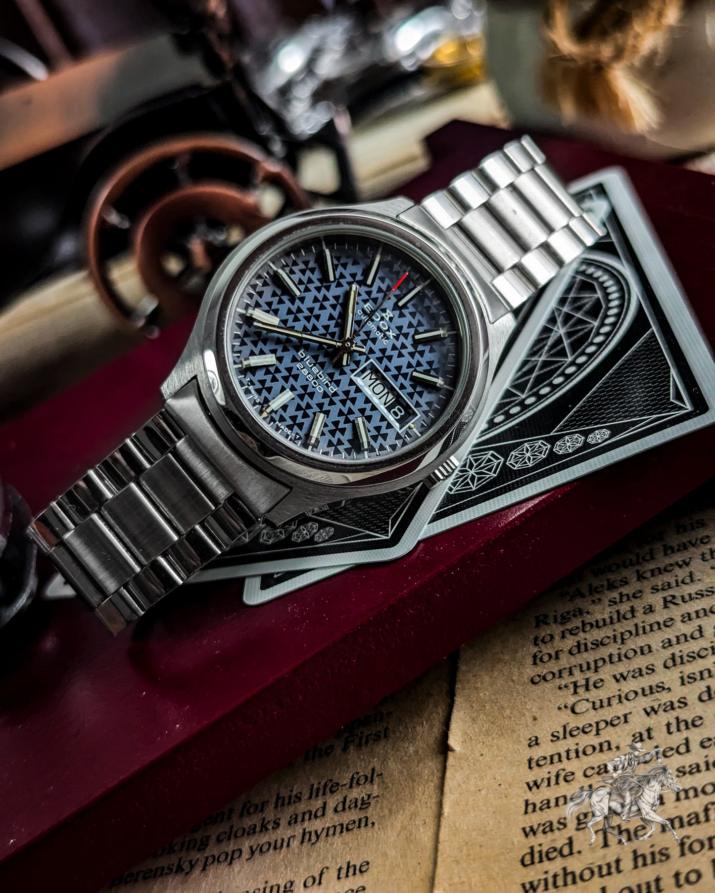 Edox Automatic Bluebird - 28800