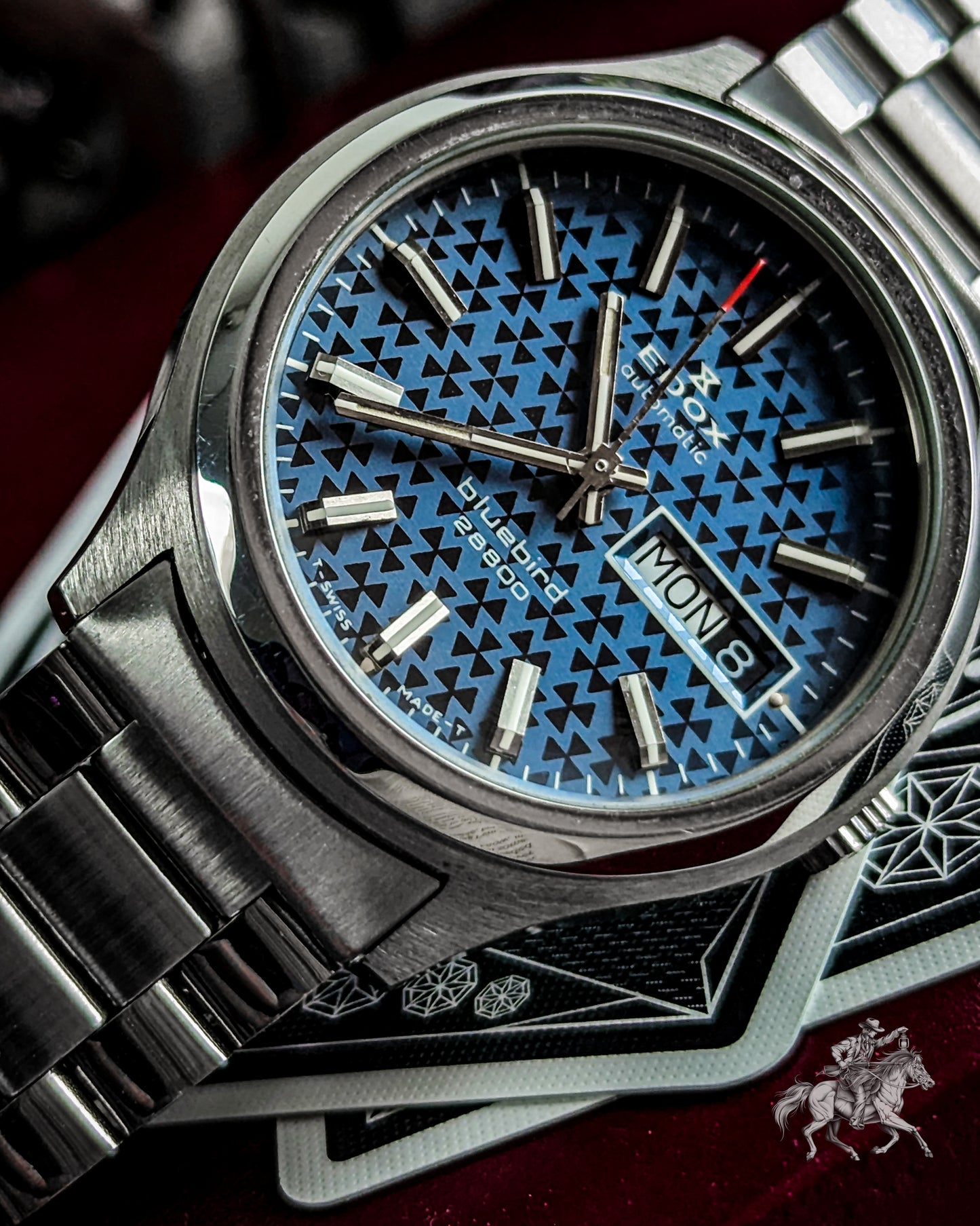 Edox Automatic Bluebird - 28800