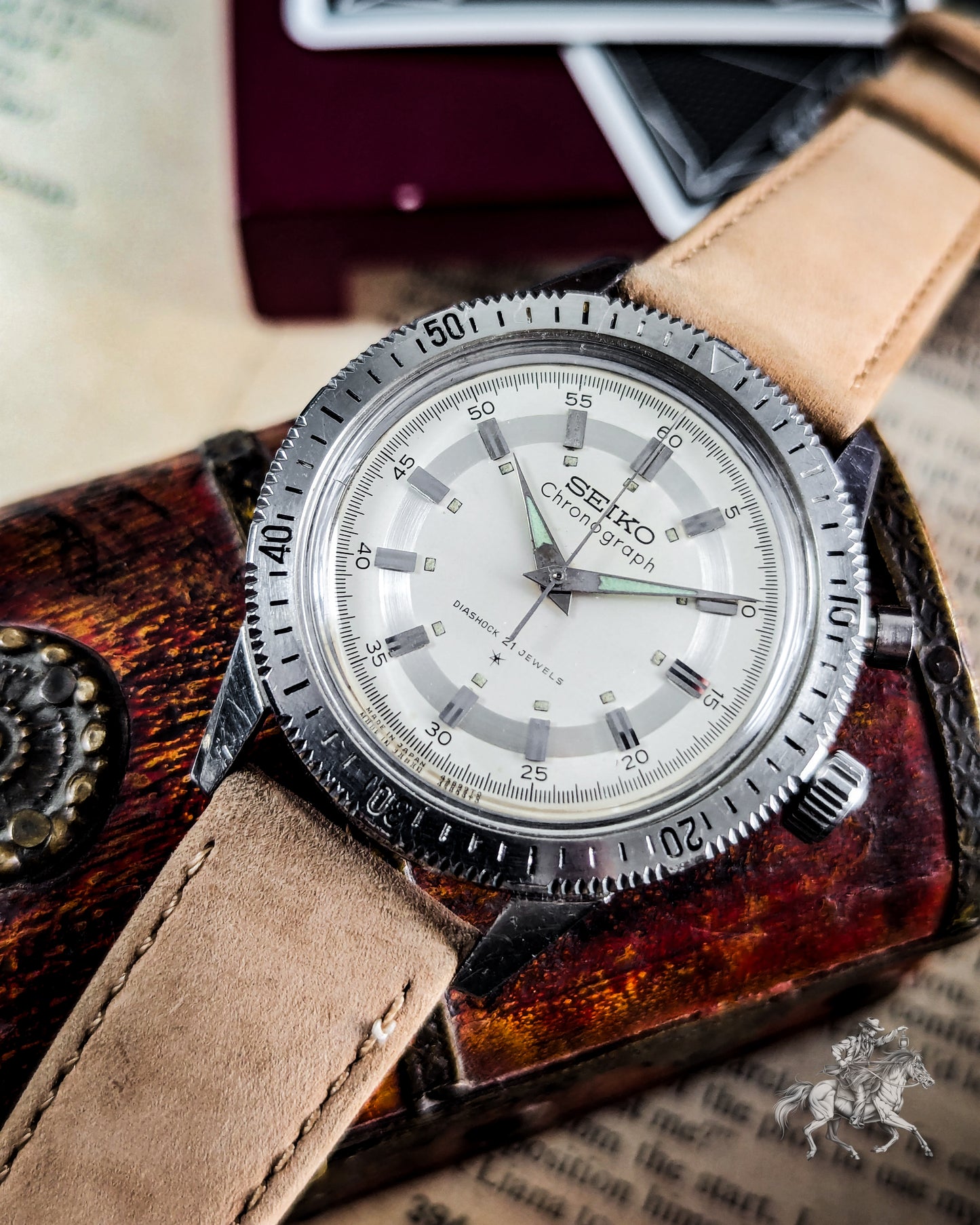 Seiko Crown Chronograph - 5717-8990