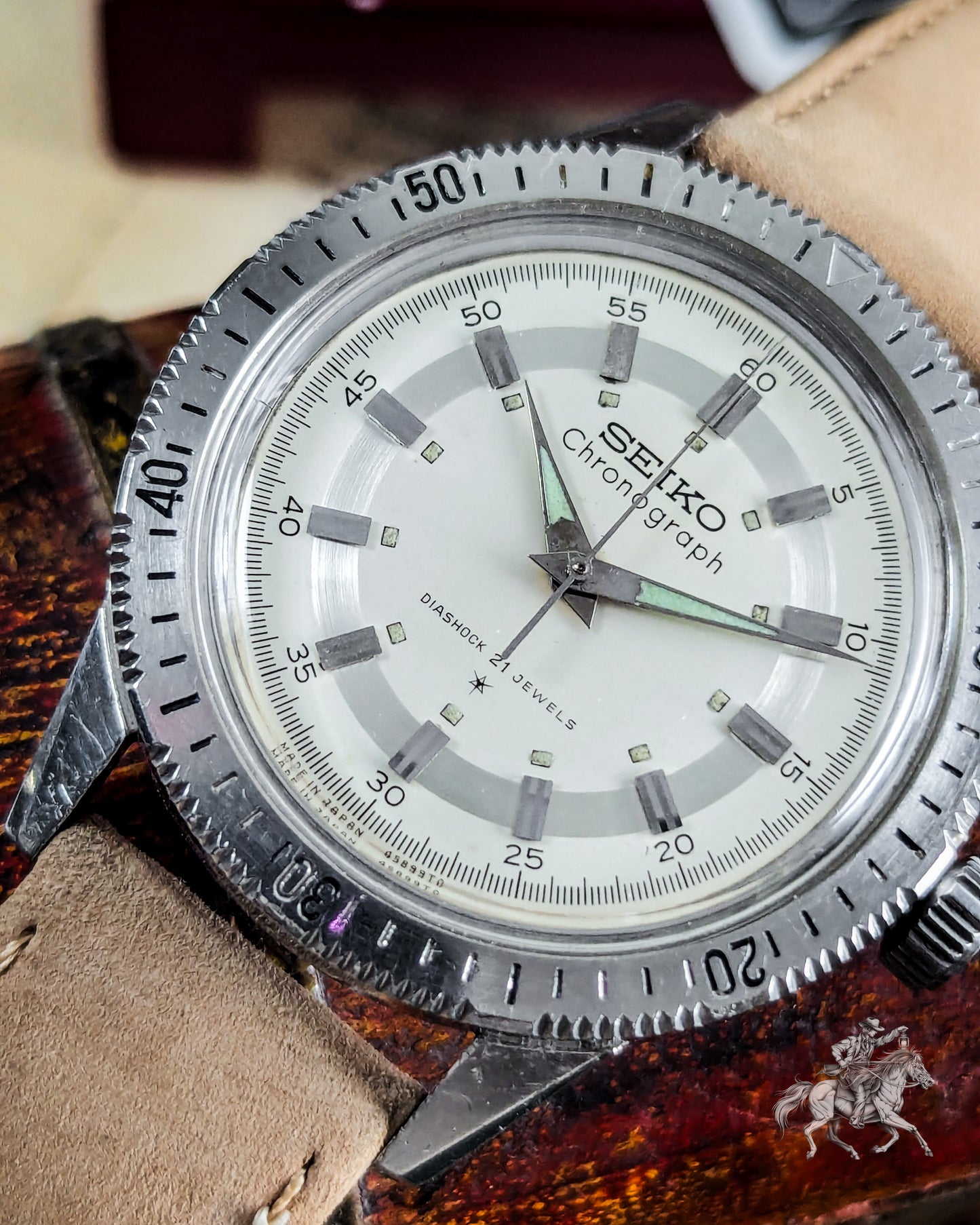 Seiko Crown Chronograph - 5717-8990