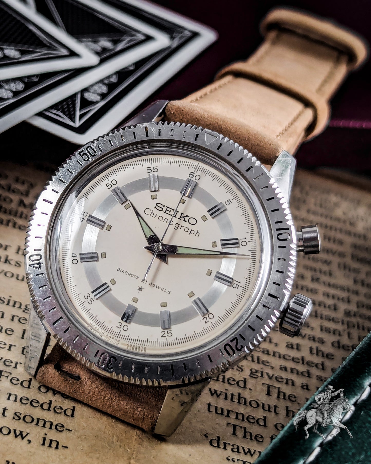 Seiko Crown Chronograph - 5717-8990
