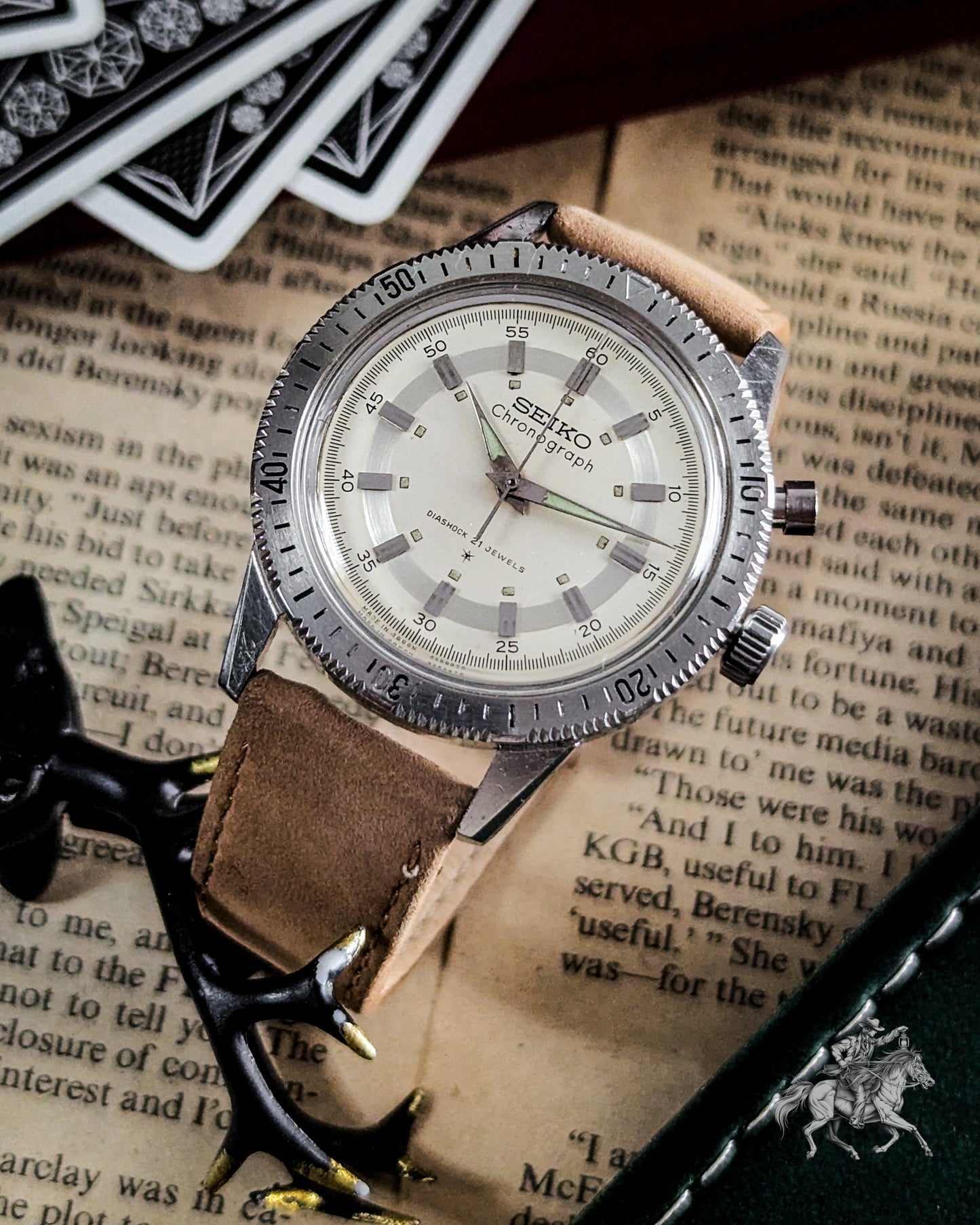 Seiko Crown Chronograph - 5717-8990
