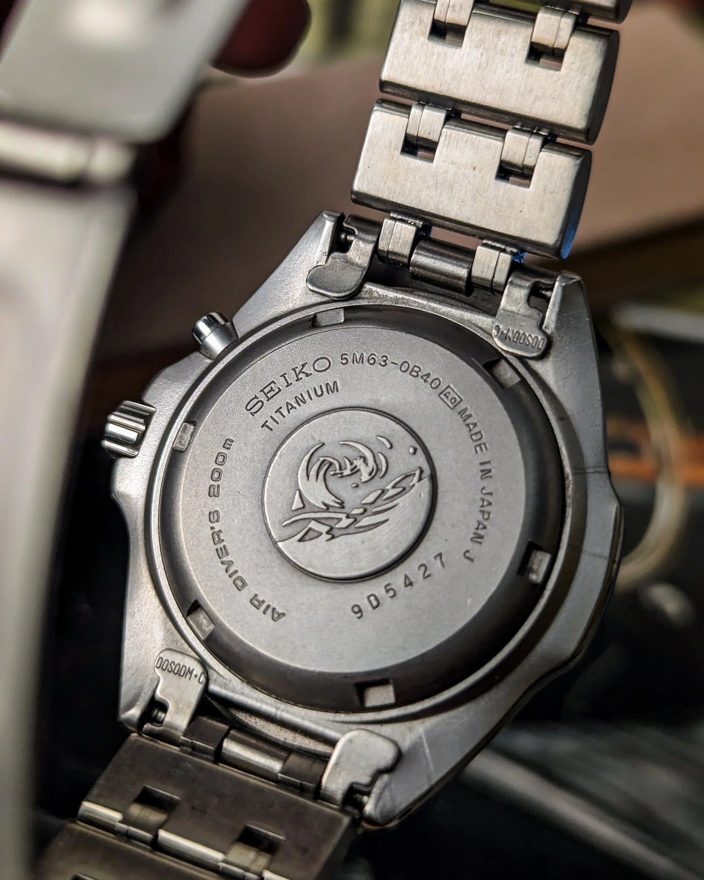 Seiko - Scuba Ti 200M - 5M63-0B40