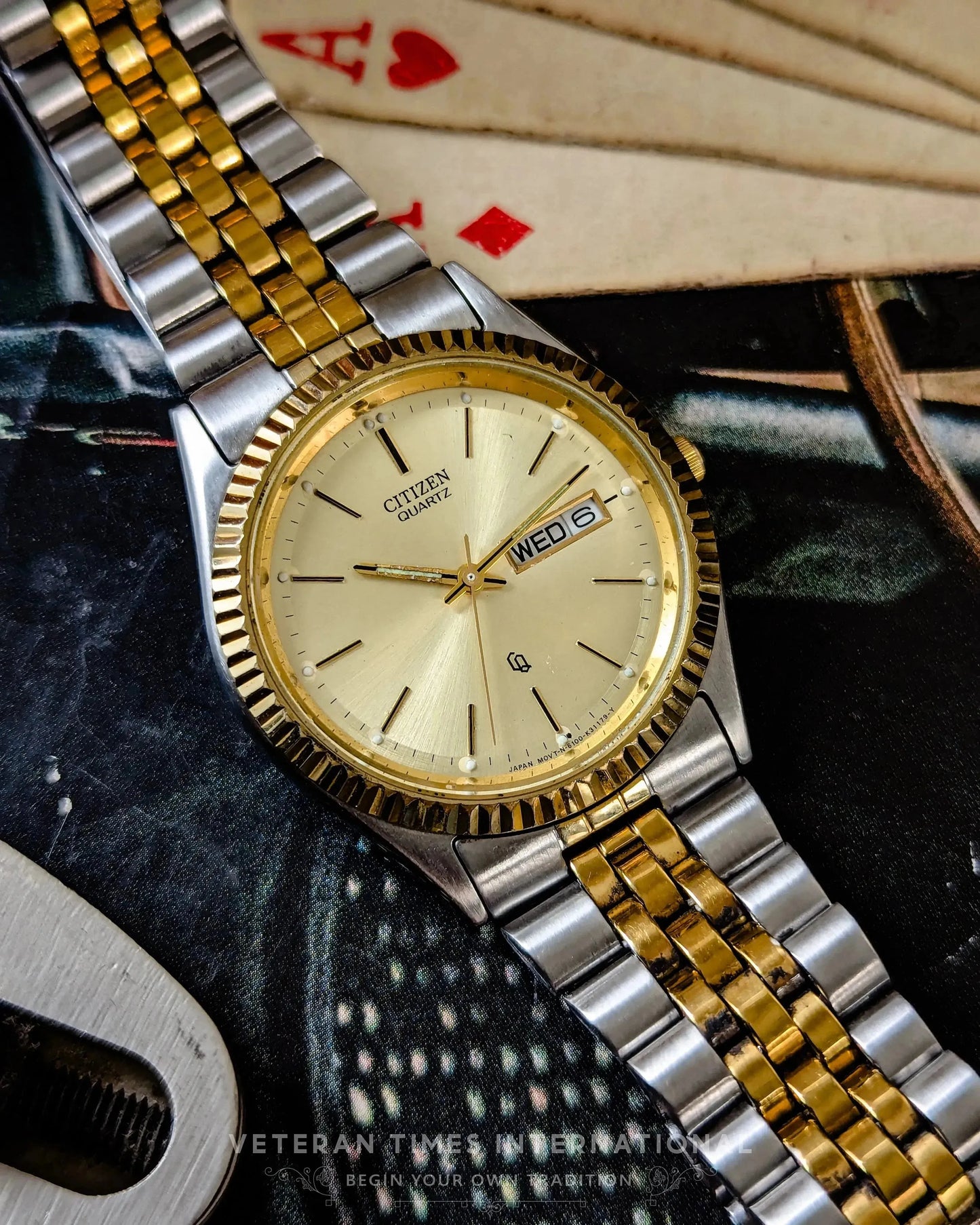 Citizen Quartz CQ 6100-K09311 President - Veteran Times Int