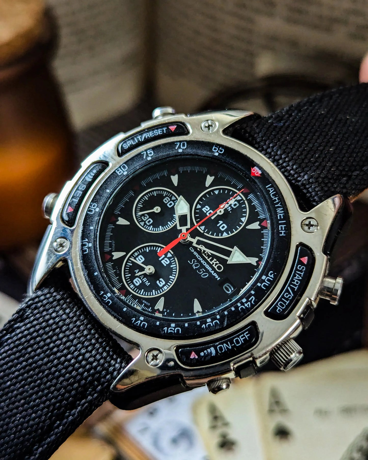 Seiko Chronograph SQ 50 - Veteran Times Int