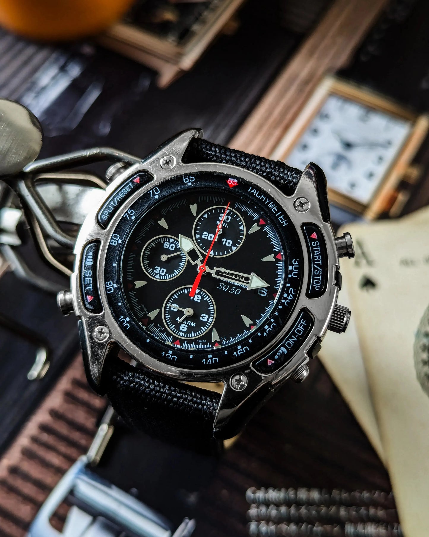 Seiko Chronograph SQ 50 - Veteran Times Int