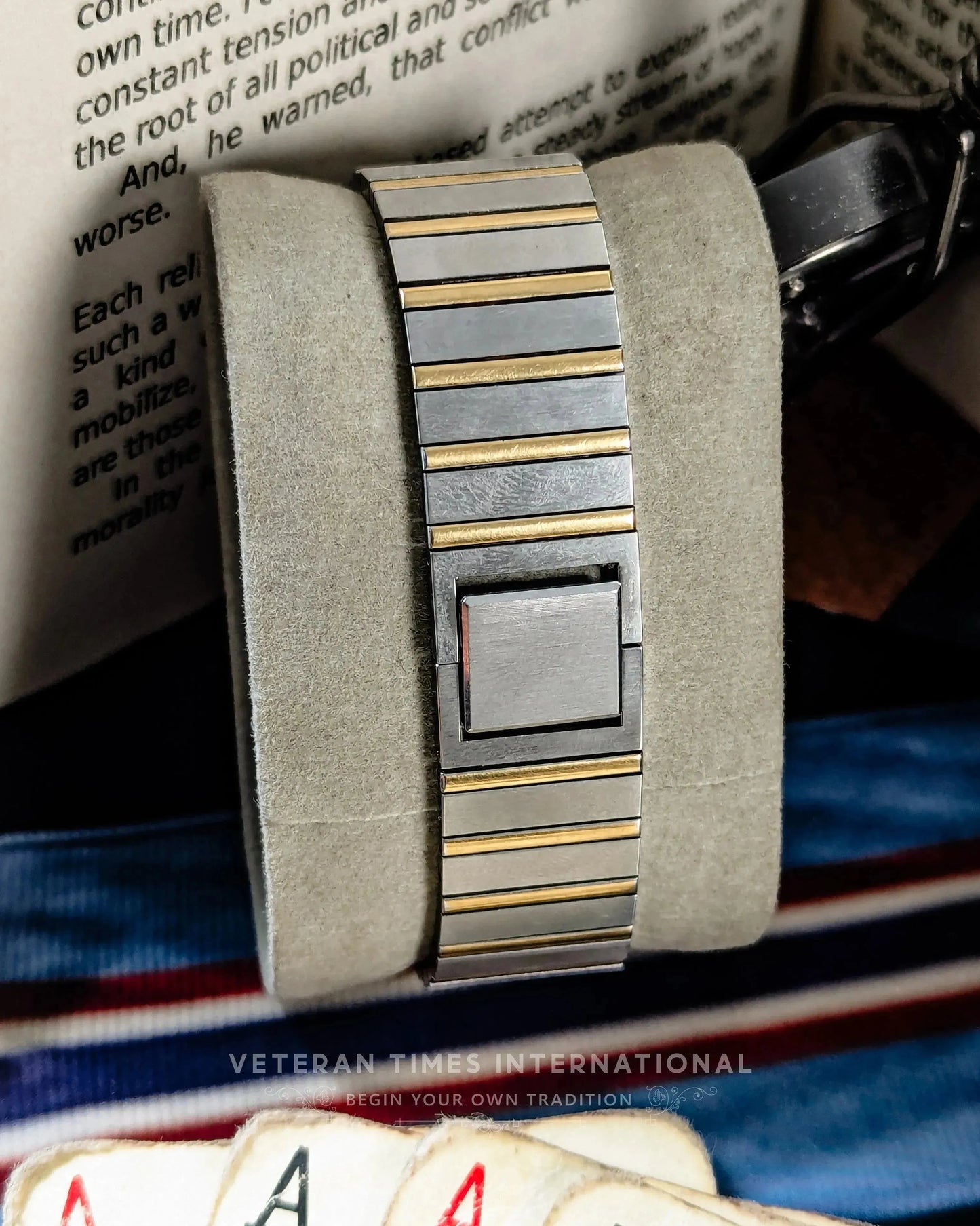 Seiko Credor 8420-6400 Tank - Veteran Times Int