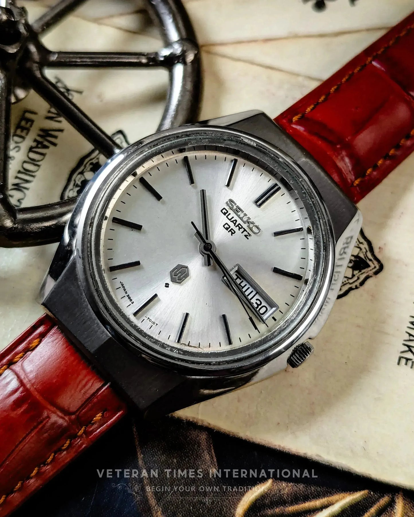 Seiko Quartz QR 3803-7020 - Veteran Times Int