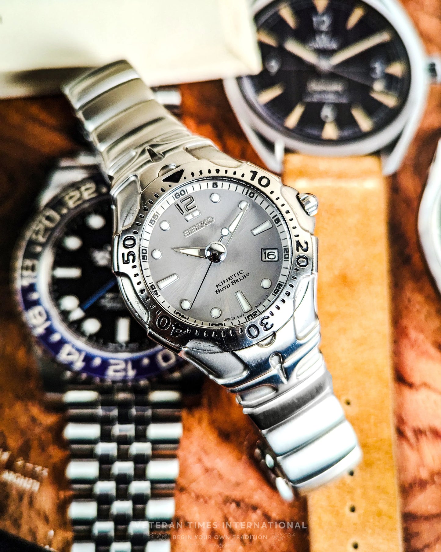 Seiko Kinetic - 5J22-0A60