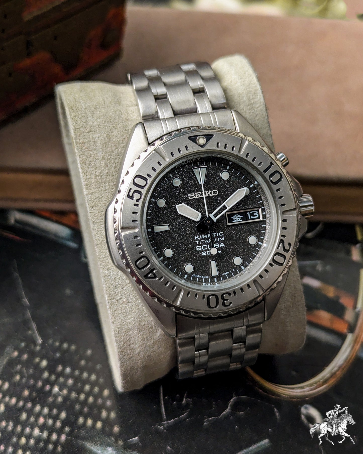 Seiko - Scuba Ti 200M - 5M63-0B40