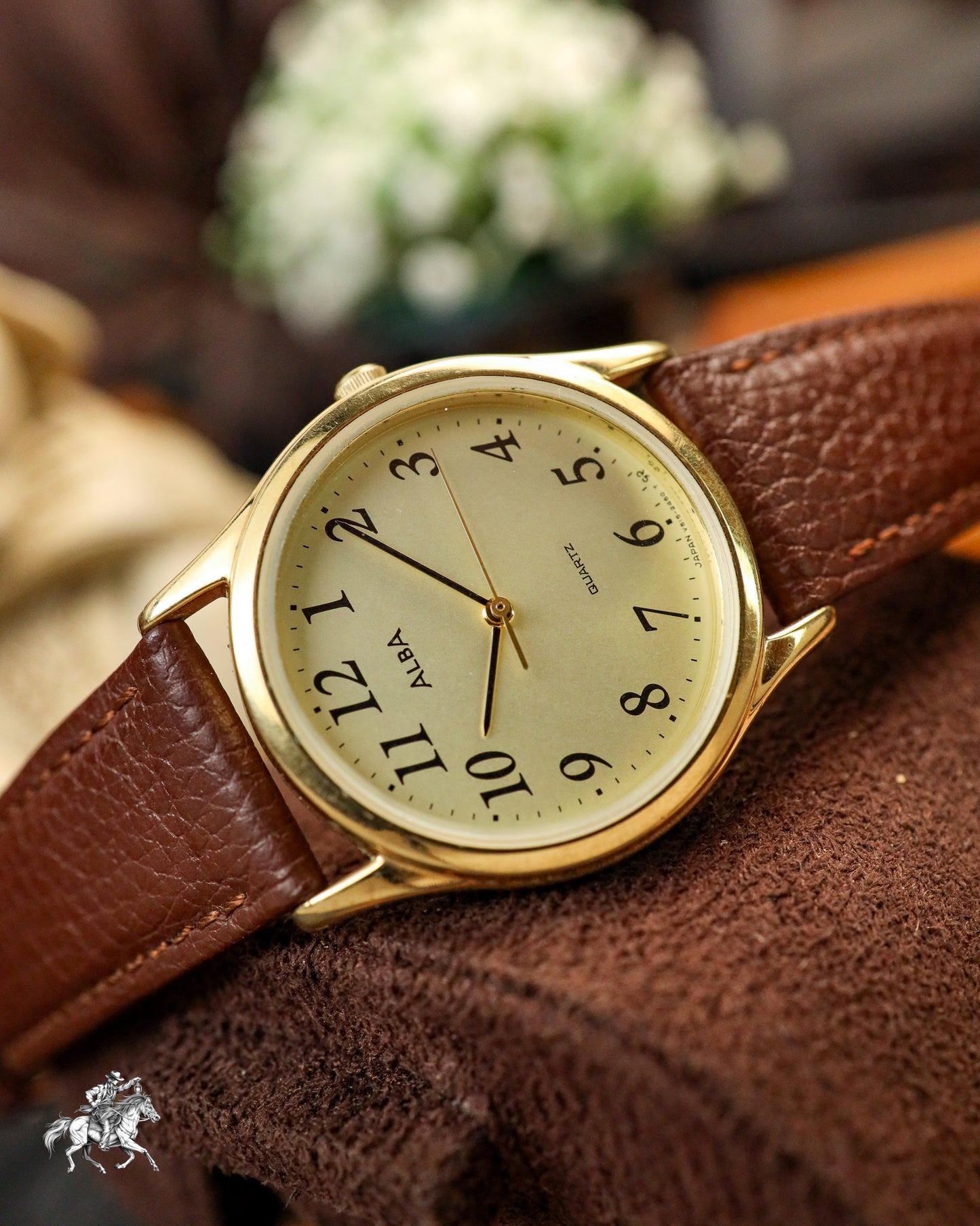 Seiko (Alba) - Classic Gold Arabic Dial - V515-6471