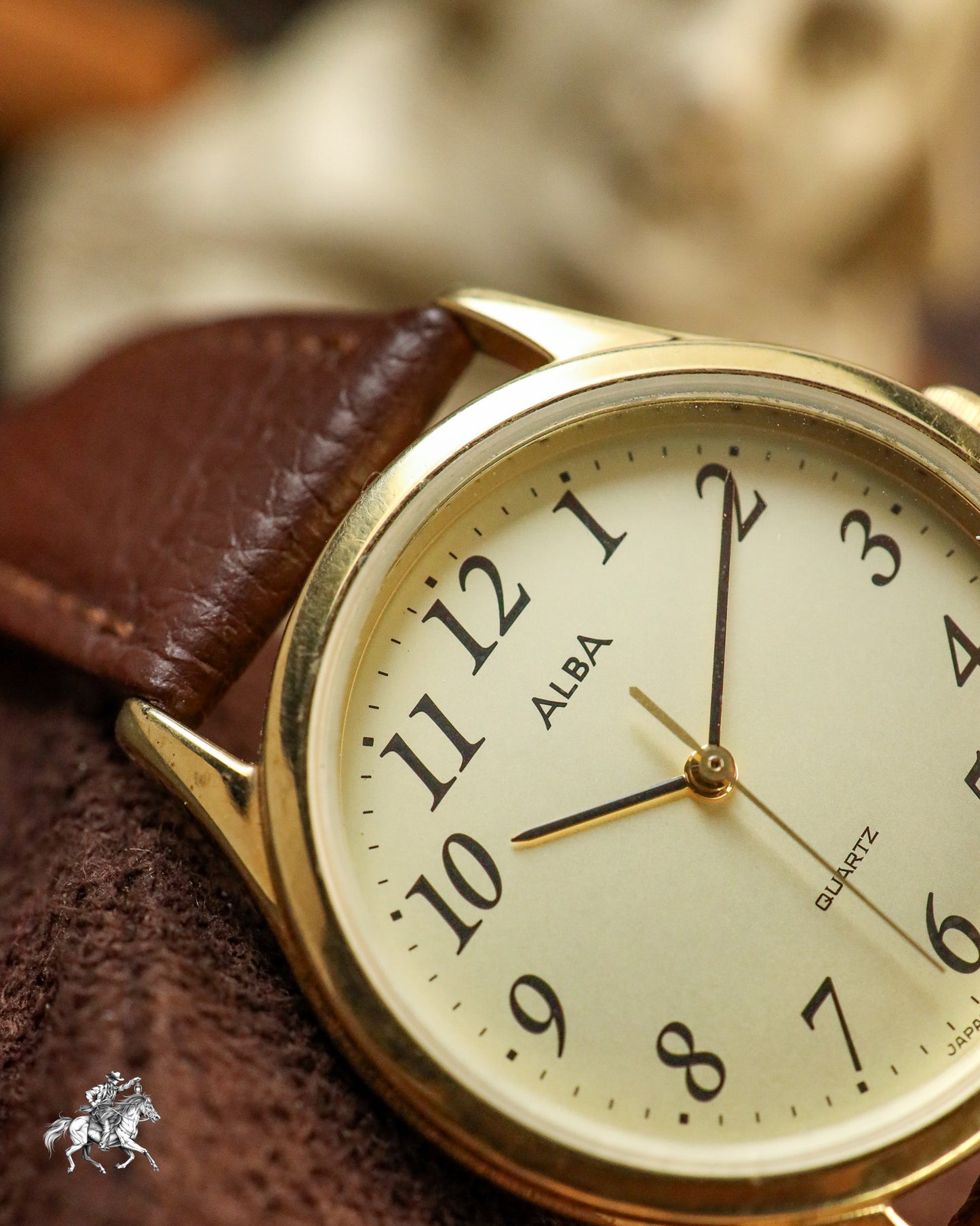 Seiko (Alba) - Classic Gold Arabic Dial - V515-6471