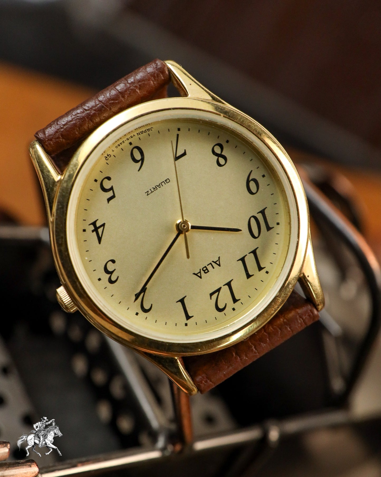 Seiko (Alba) - Classic Gold Arabic Dial - V515-6471