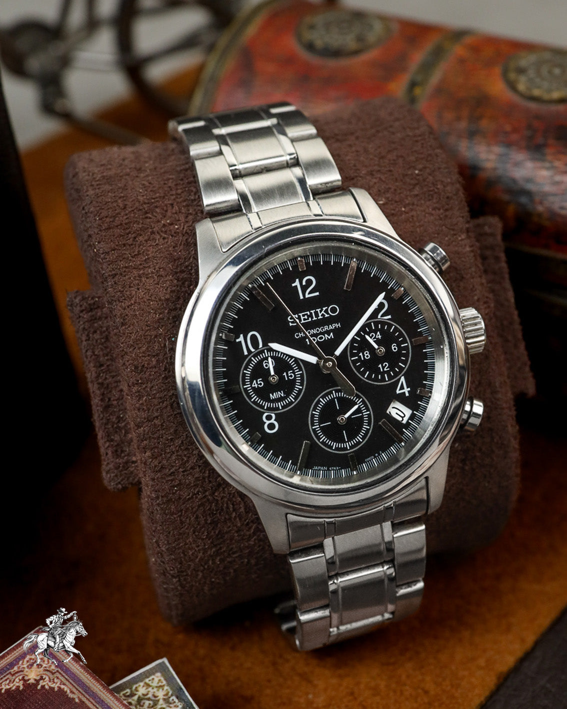 Seiko - Neo-Sports Chronograph Matte Black - 6T63-00A0