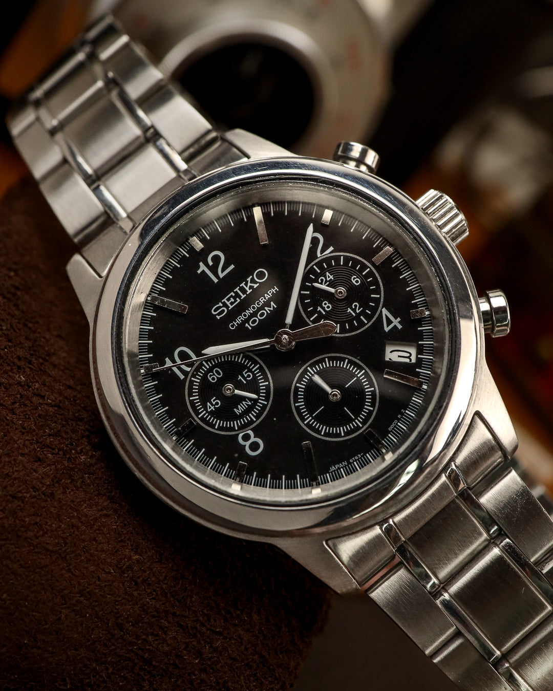 Seiko - Neo-Sports Chronograph Matte Black - 6T63-00A0